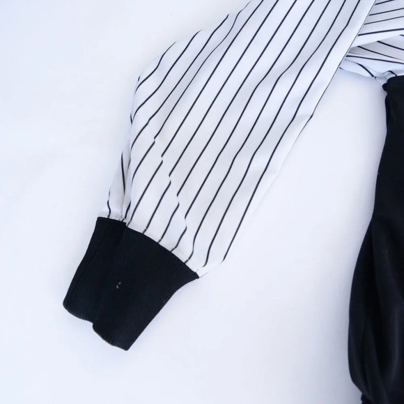 Vintage Stitches Genuine Rare 90's  Chicago White Sox Black & White MLB Zip Up - Picture 8 of 13